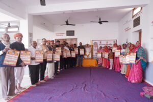 श्री विश्वकर्मा जांगिड समाज सेवा समिति पाली के वार्षिक कलेंडर 2025 एवं परिवार विवरणिका के परिचय प्रपत्र का विमोचन 3 WhatsApp Image 2024 12 31 at 2.37.47 PM 1