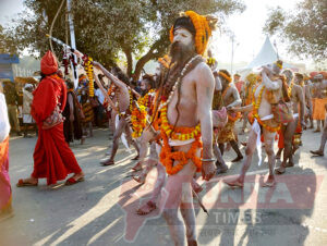 Akhada nishan Nagasadhu