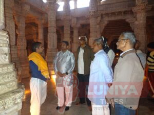 राष्ट्रीय सेवा भारती के संयुक्त महामंत्री पौराणिक ने राणकपुर तीर्थ व नाडोल आशापुरा के किए दर्शन 4 IMG 20250110 WA0038
