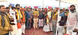 देवरिया पनोतिया में श्याम बाबा मंदिर निर्माण का भूमि पूजन विधि-विधान से संपन्न 4 IMG 20250115 WA0063