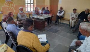 बाली पेंशनर उप शाखा कार्यकारिणी व सदस्यो की मासिक बैठक सम्पन्न, लिए विभिन्न निर्णय, एसडीएम को सोपा ज्ञापन 2 IMG 20250130 WA0040