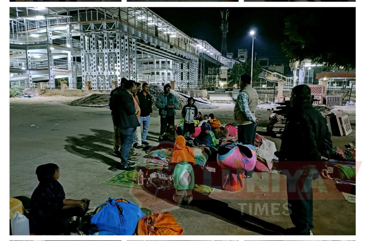 रानी नगर पालिका अधिशासी अधिकारी सूदर्शन जांगू ने निराश्रितों के लिए रैन बसेरे में ठहरने की अपील की 1 WhatsApp Image 2025 01 06 at 10.30.41 AM 1