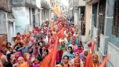 बाली में श्री राम मंदिर प्राण प्रतिष्ठा प्रथम वर्ष गांठ के उपलक्ष में आयोजित प्रभात फेरी में उमड़ा जन सैलाब 14 WhatsApp Image 2025 01 11 at 11.01.15 AM
