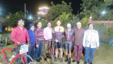 दिल्ली से मुंबई तक साइकिल पर निकले यात्रियों का भीलवाड़ा पहुंचने पर साइकिल क्लब ने किया स्वागत 16 WhatsApp Image 2025 01 22 at 6.00.51 PM