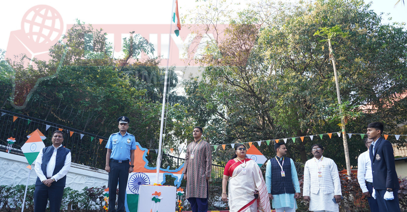 स्वर्णिम भारत: विरासत और विकास थीम पर गणतंत्र दिवस मनाया 1 WhatsApp Image 2025 01 26 at 10.02.05 PM