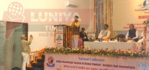 नवाचार के माध्यम से प्राचीन ज्ञान को वर्तमान पीढी की शब्दावली में प्रस्तुत करना ही संगोष्ठी की सार्थकता - हनुमान सिंह राठौड़ 4 WhatsApp Image 2025 01 31 at 6.30.53 PM