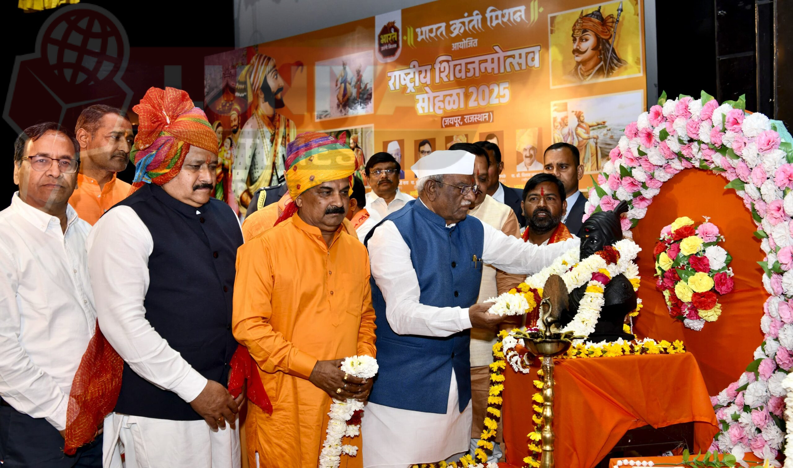 राष्ट्रीय "शिवजन्मोत्सव 2025" आयोजित— बिड़ला सभागार में शिवाजी जयंती मनाई गई— नीतिपूर्वक शासन और राष्ट्र स्वाभिमान के प्रतीक थे शिवाजी- राज्यपाल 1 187693 HomePage 05068362 0ab4 40e1 a7ca f47e7afd850f scaled