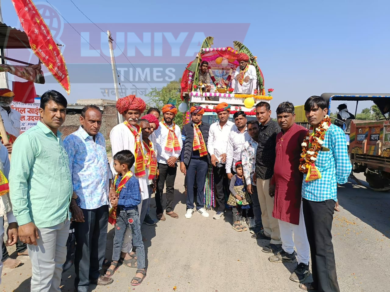 कवलियास में श्री श्री यादे मां जयंती पर विशाल शोभा यात्रा व भजन संध्या का हुआ आयोजन 1 IMG 20250201 WA0002
