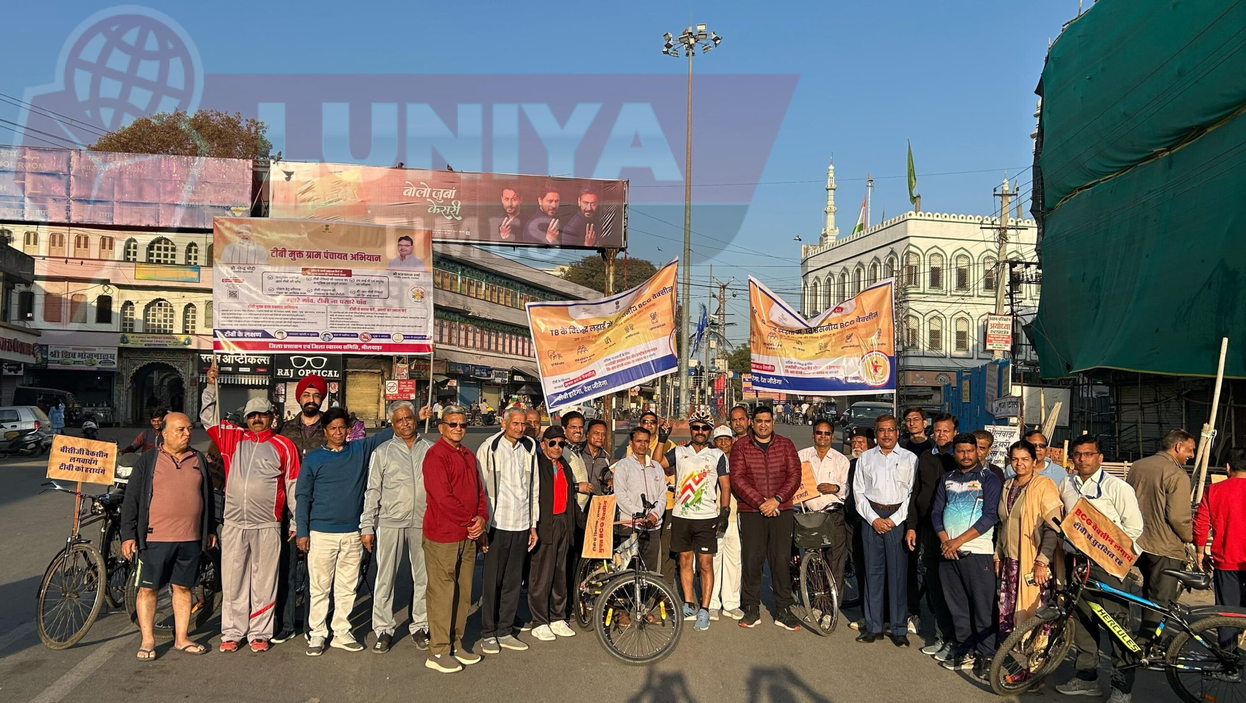 टी.बी.मुक्त भारत हेतु साईकिल क्लब और चिकित्सा विभाग के संयुक्त तत्वाधान में निकाली जनजागरुकता साइकिल रैली 1 IMG 20250223 WA0011 scaled