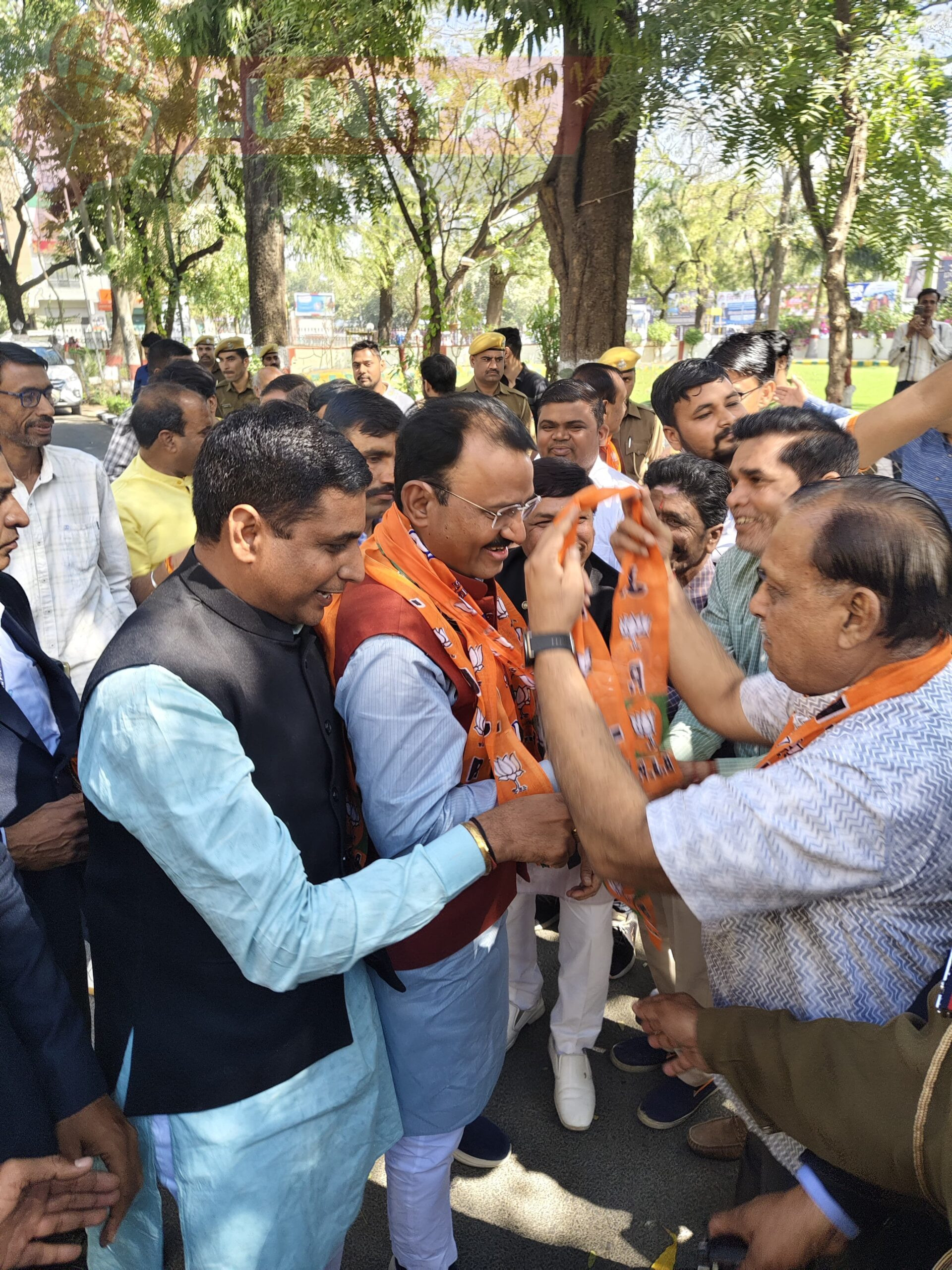 भाजपाईयो ने किया डिप्टी सीएम बेरवा का स्वागत 1 IMG 20250223 WA0013 scaled