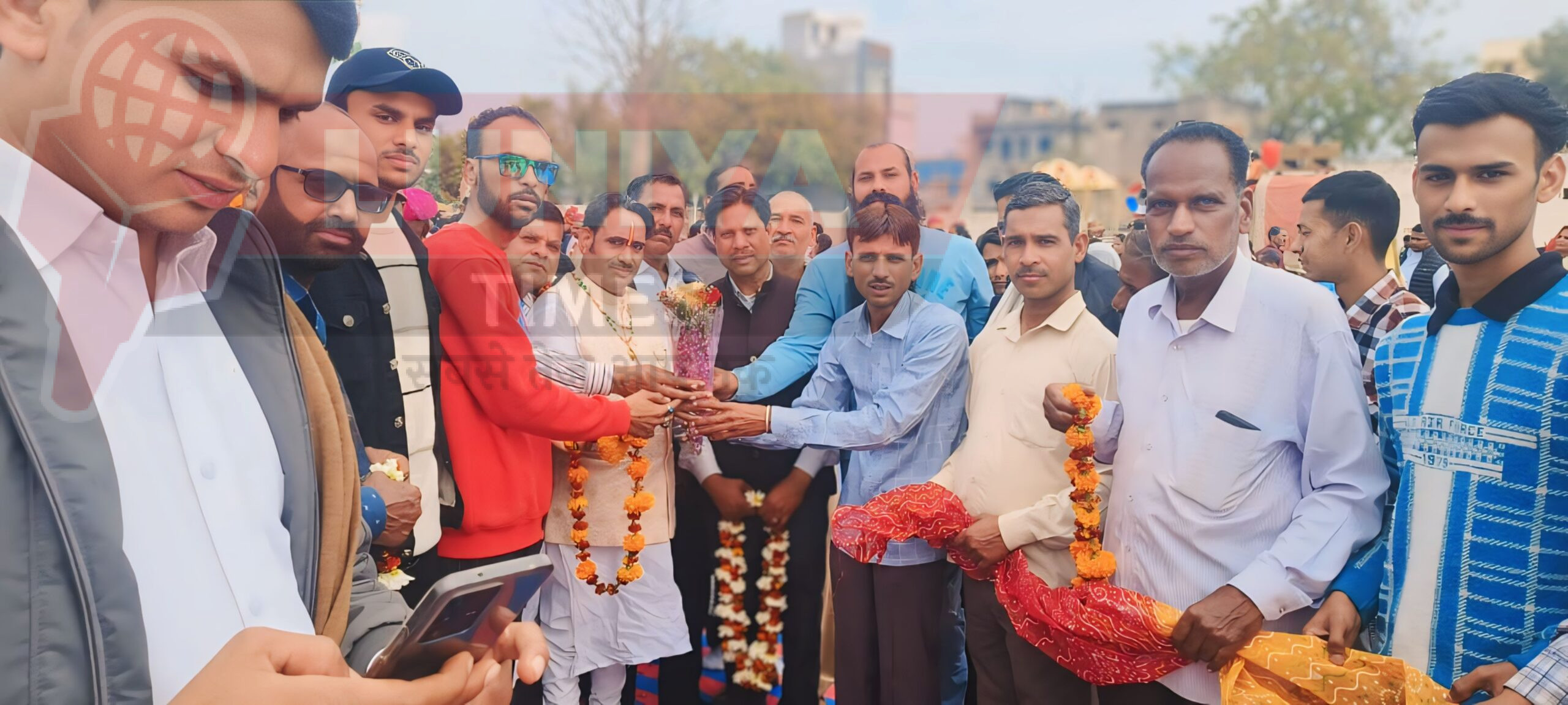 बाबा बालकनाथ महाराज का शाहपुरा में भव्य स्वागत, पारंपरिक रूप से भरा मायरा 1 WhatsApp Image 2025 02 04 at 10.54.33 AM scaled