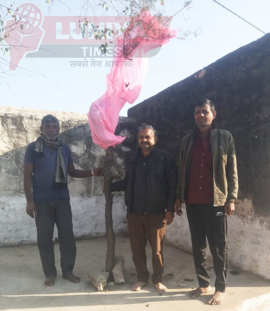 खोखरा गाँव में विधिवत होली रोपण, उत्सवों की परंपरा जीवंत 1 WhatsApp Image 2025 02 13 at 11.58.48 AM