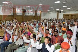 भाजपा किसान मोर्चा बैठक: कृषि हितैषी योजनाओं के क्रियान्वयन पर जोर 6 189434 Image a3ca5c07 4293 4ae6 b66d c83ac60fd8a8