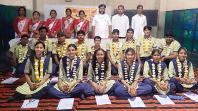 केशव स्कूल में 12वीं के भैया बहनों का विदाई समारोह 11 IMG 20250303 WA0015
