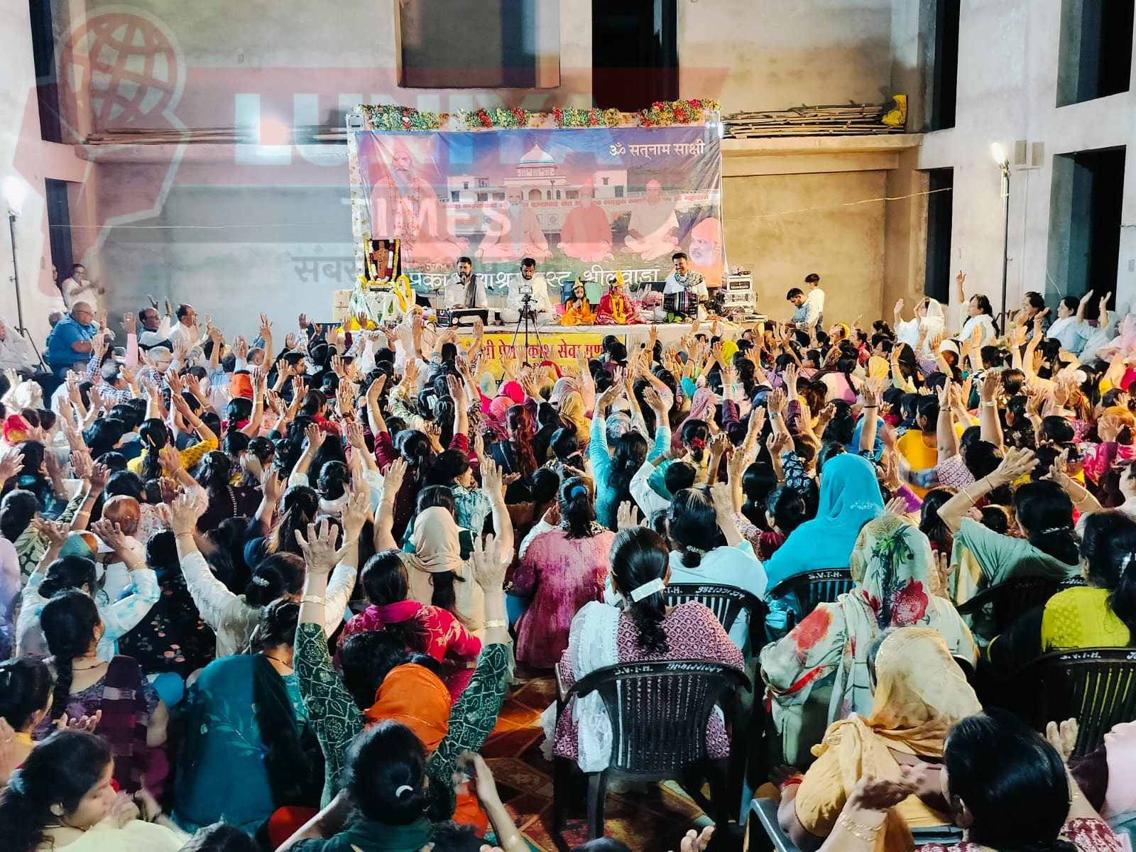 श्री प्रेम प्रकाश आश्रम के संतो का सत्संग सम्पन्न 1 IMG 20250308 WA0020