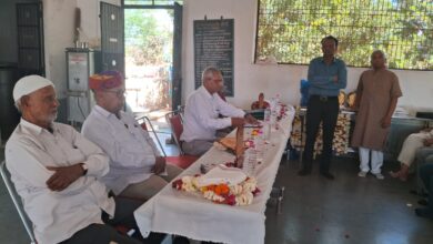 बाली पेंशनर समाज उप शाखा का ब्लाक स्तरीय अधिवेशन में समस्याओ पर चर्चा 14 IMG 20250310 WA0030
