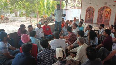 रानी में राम नवमी की भव्य विशाल शोभा यात्रा निकालने के लिए कार्यकारणी की बैठक 12 IMG 20250321 WA0026