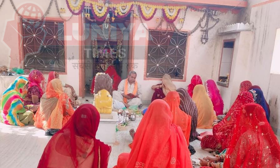 बाली में महिलाओं ने दशा माता का व्रत रख पूजा अर्चना की 1 IMG 20250324 WA0037