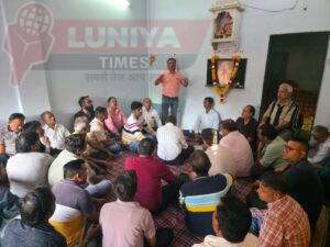 हिंदू युवा संगठन व हिन्दू जागरण मंच कार्यालय का भव्य उद्घाटन वैदिक मंत्रोच्चार के साथ पंडित चंदशेखर व्यास द्वारा किया गया 2 IMG 20250324 WA0149