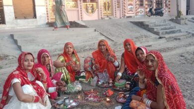 सादड़ी: महिलाओं ने धूमधाम से किया दशा माता व्रत और पूजन, पीपल पूजन कर मांगी परिवार की खुशहाली 14 WhatsApp Image 2025 03 24 at 12.12.29 PM
