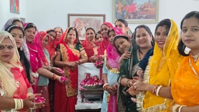 महिलाओं ने उल्लासपूर्वक मनाया गणगौर उत्सव 11 WhatsApp Image 2025 03 28 at 5.20.03 PM