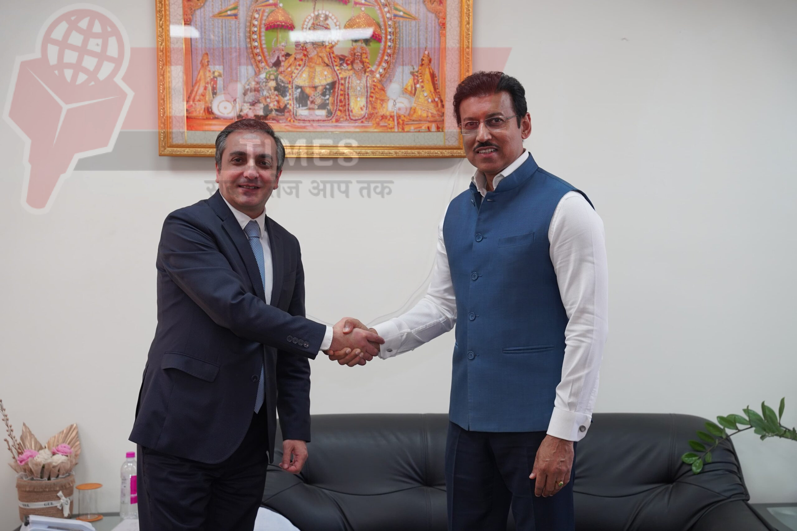 भारत में आर्मेनिया के राजदूत ने सूचना प्रौद्योगिकी मंत्री कर्नल राज्यवर्धन राठौड़ से की भेंट, राइजिंग राजस्थान की सफलता पर दी बधाई 1 192086 HomePage b14a733a 5a41 4e55 8f74 e5b0bd97a72c scaled