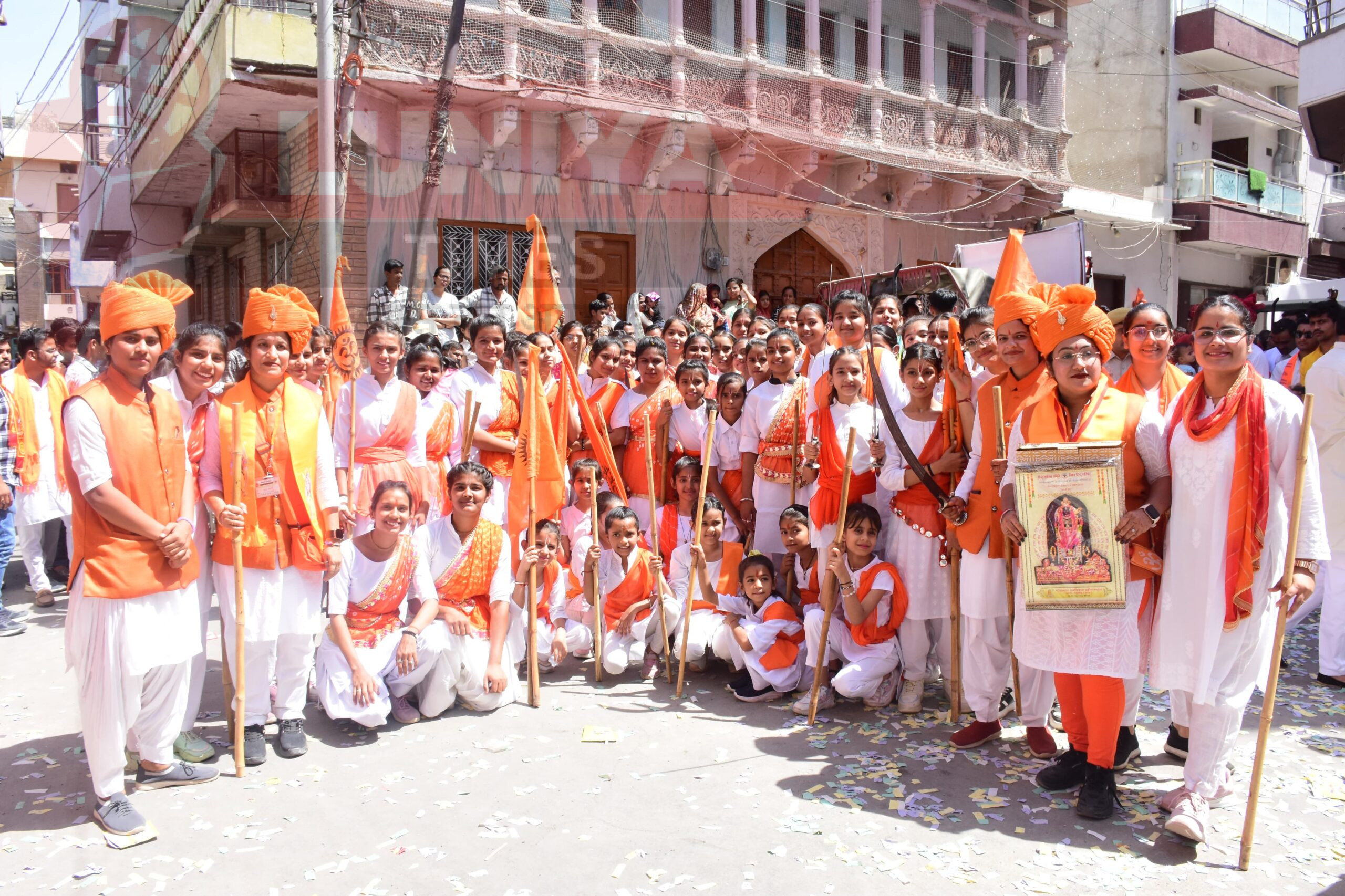 मर्यादा पुरुषोत्तम भगवान राम की भव्य शोभायात्रा 1 IMG 20250406 WA0053 scaled