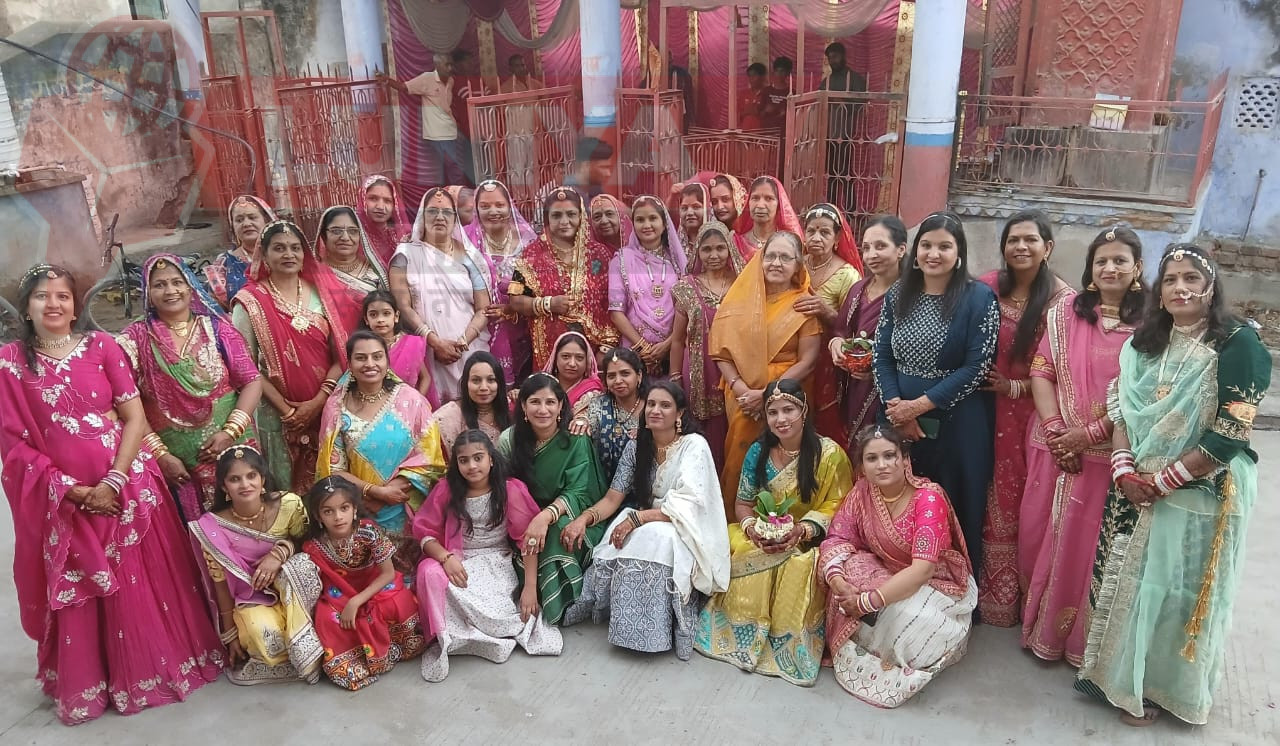 बनेड़ा माहेश्वरी महिला मंडल ने गणगौर पर निकाला सेवरा 1 WhatsApp Image 2025 04 06 at 3.02.45 PM