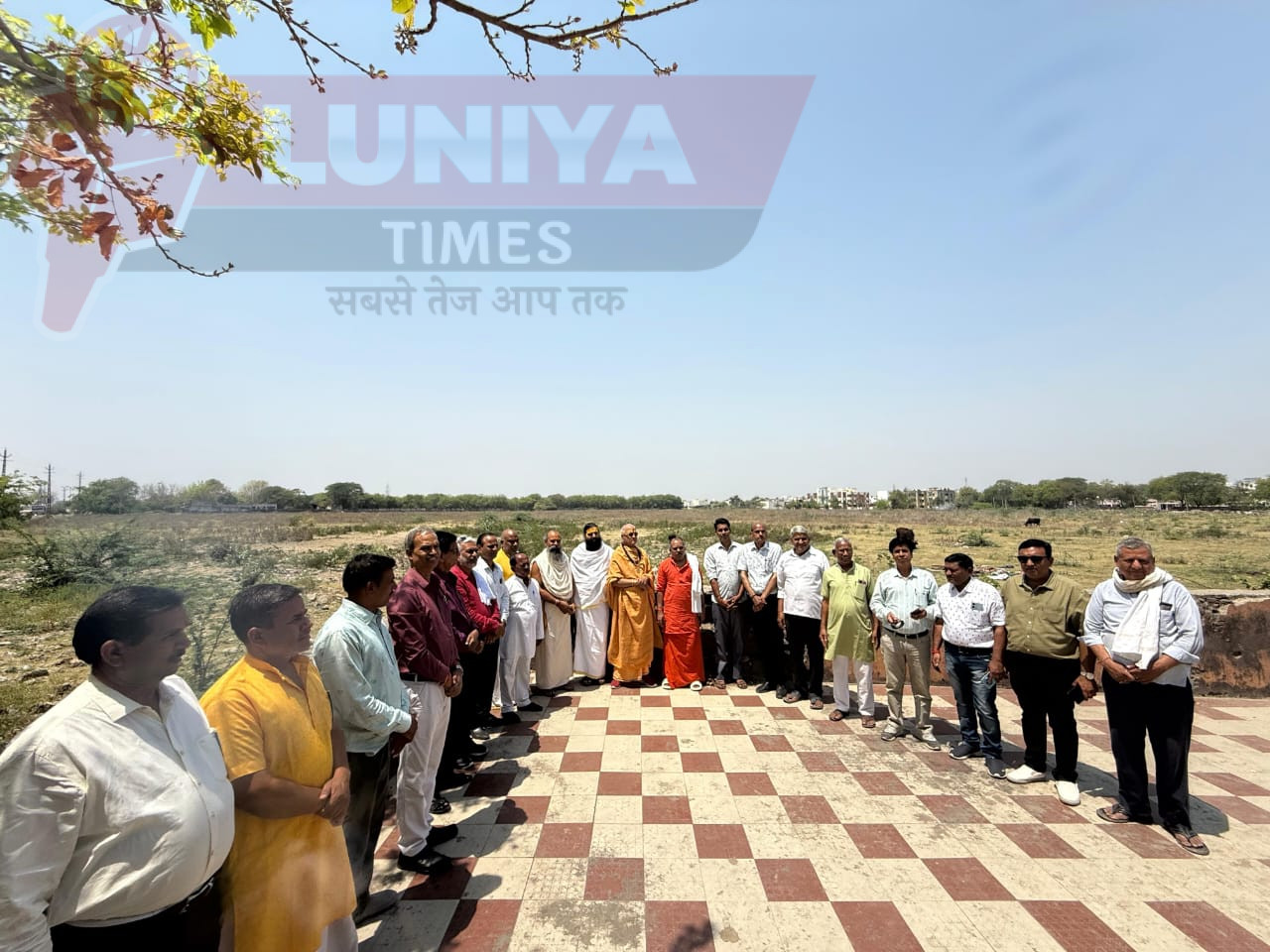 संतों ने किया भीलवाड़ा में होने वाली पंडित प्रदीप मिश्रा की शिव महापुराण कथा के लिए संभावित स्थल का अवलोकन 1 Whatsapp image 2025 04 16 at 9.13.14 pm