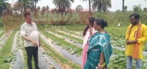 टुण्डी स्थित कृषि फार्म का प्रमुख एवं जिला परिषद सदस्या द्वारा निरीक्षण अनियमितता उजागर 5 IMG 20250509 WA0020