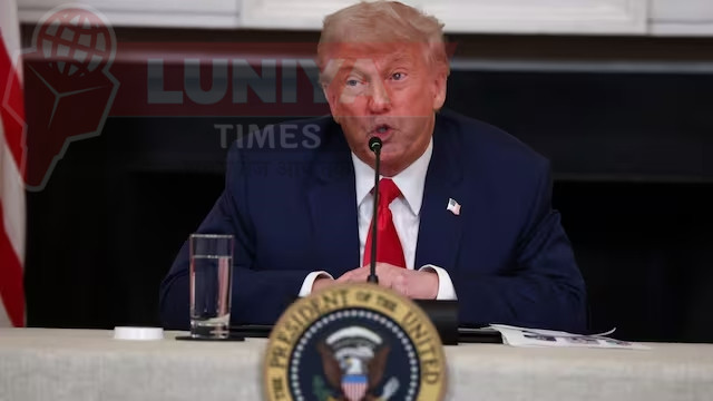 Doland Trump in Press Confrence (एयर इंडिया)