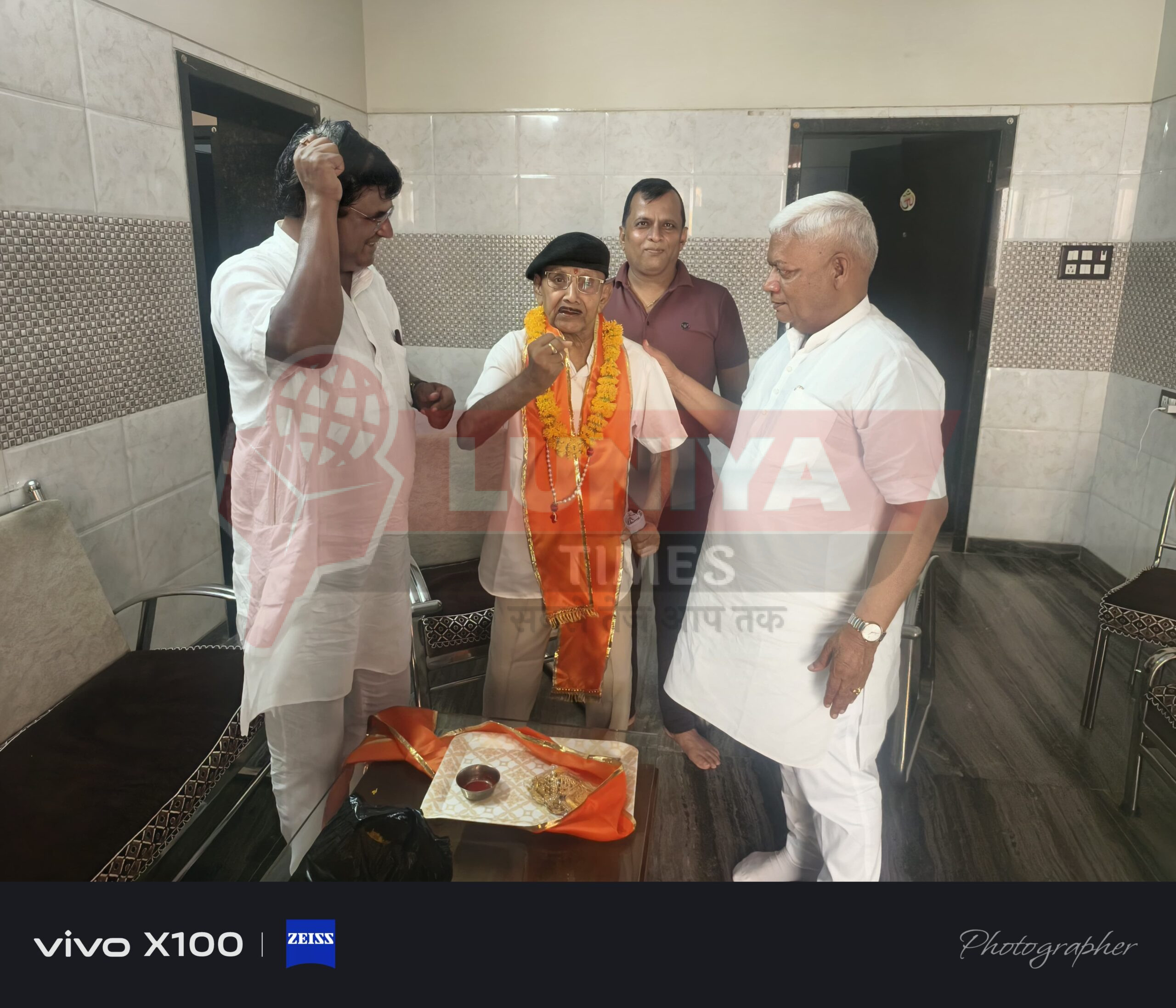 बाली लोकतंत्र सेनानी अमृत परमार का किया बहुमान 1 IMG 20250626 WA0073 scaled