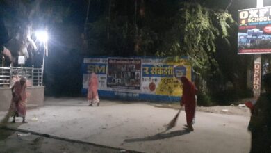 पंडित दीनदयाल उपाध्याय अन्त्योदय सम्बल पखवाड़ा के अंतर्गत नगर में विशेष रात्रि सफाई अभियान 9 IMG 20250628 WA0065