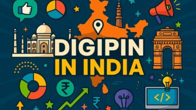 it is a image of DIGIPIN in India