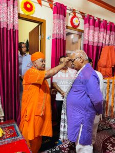 राजस्थान शिक्षा मंत्री मदन दिलावर ने भारतमाता आश्रम में किया देव पूजन एवं प्रतिमा अनावरण 2 WhatsApp Image 2025 06 27 at 7.01.02 PM