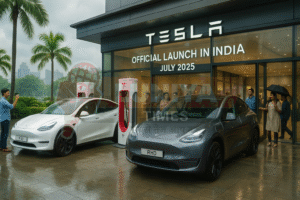 Tesla India Launch 2025: 7 Key Highlights from a Game-Changing Entry 5 Tesla Company Open in India on July 2025.