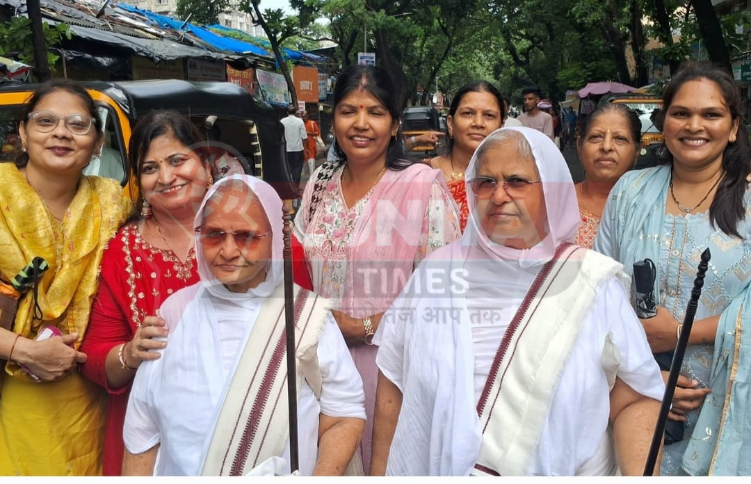 गोरेगांव पश्चिम में हुआ भव्य चातुर्मास मंगल प्रवेश समारोह 1 WhatsApp Image 2025 07 03 at 10.09.33 AM