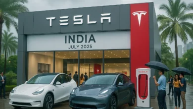 Tesla Company Open in India on July 2025.
