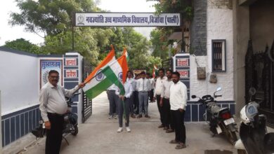 बीजोंवा ग्राम के नवज्योति उच्च माध्यमिक विद्यालय ने तिरंगा रैली का किया आयोजन 13 IMG 20250811 WA0041