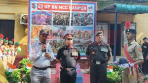 देश के 79वें स्वतंत्रता दिवस के अवसर पर 55,वी बटालियन के मुख्यालय में झंडा रोहण किया गया 4 IMG 20250817 WA0023