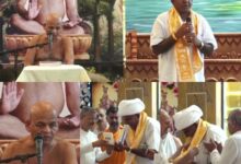 जबलपुर चार्तुमास में वैद्य हंसराज चोधरी का सम्मान, आचार्यश्री समयसागरजी से मिला आशीर्वाद 5 IMG 20250822 WA0007