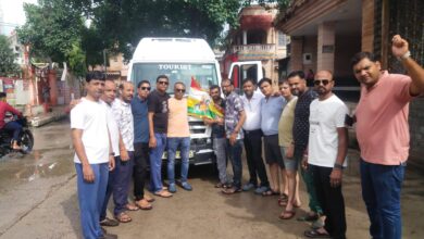 न्यू फ्रेंड्स ग्रुप मैन बाजार के श्रद्धालु बाबा के दर्शनों के लिए बस द्वारा रामदेवरा रवाना 9 IMG 20250830 WA0010