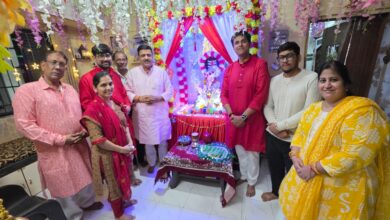 भायंदर पश्चिम राठौड़ परिवार में गणपति बाप्पा का आगमन 16 IMG 20250830 WA0028