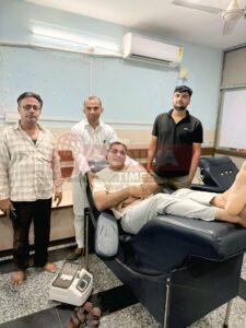 20 साल देश सेवा अब मानव सेवा मे किया 17 वी बार रक्तदान - नायक चंदाराम सियाग 3 WhatsApp Image 2025 08 07 at 17.29.40