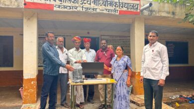 कोठार में राजकीय बालिका उच्च माध्यमिक विद्यालय को मिला दान, मंगलसिंह चौहान ने भेंट किया कम्प्यूटर सेट 10 WhatsApp Image 2025 08 13 at 16.20.44