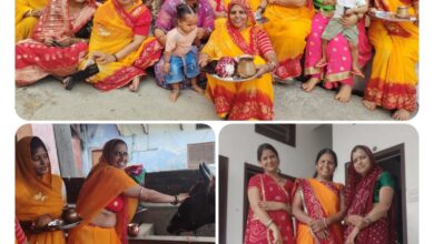 राजस्थान में बछ बारस पर्व की धूम, महिलाओं ने गाय और बछड़े की पूजा कर मांगी कामना। 13 WhatsApp Image 2025 08 20 at 3.19.56 PM