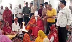आर्य समाज महामंदिर जोधपुर द्वारा होम अष्टमी के अवसर पर किया सामूहिक यज्ञ 5 IMG 20250930 WA0060