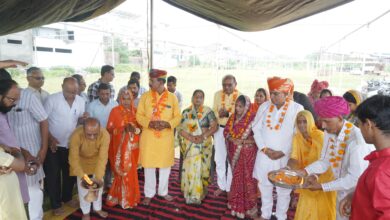 हिन्दू शंखनाद कार्यक्रम स्थल पर हुआ भूमि पूजन 16 WhatsApp Image 2025 09 05 at 17.12.15