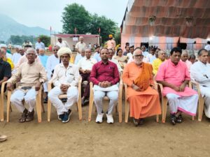 स्वामी धर्मानन्द विद्यापीठ आबूरोड के शिलान्यास में भाग लेकर नवीन प्रेरणा और उत्साह लेकर आया पाली का 7 सदस्य प्रतिनिधि मण्डल 4 IMG 20251006 WA0069