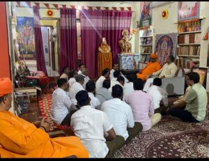 राष्ट्रनिर्माण संकल्प के साथ क्षेत्र प्रचारक निंबा राम पहुंचे भारतमाता आश्रम, किया डॉ. हेडगेवार की प्रतिमा का लोकार्पण 4 IMG 20251018 WA0006